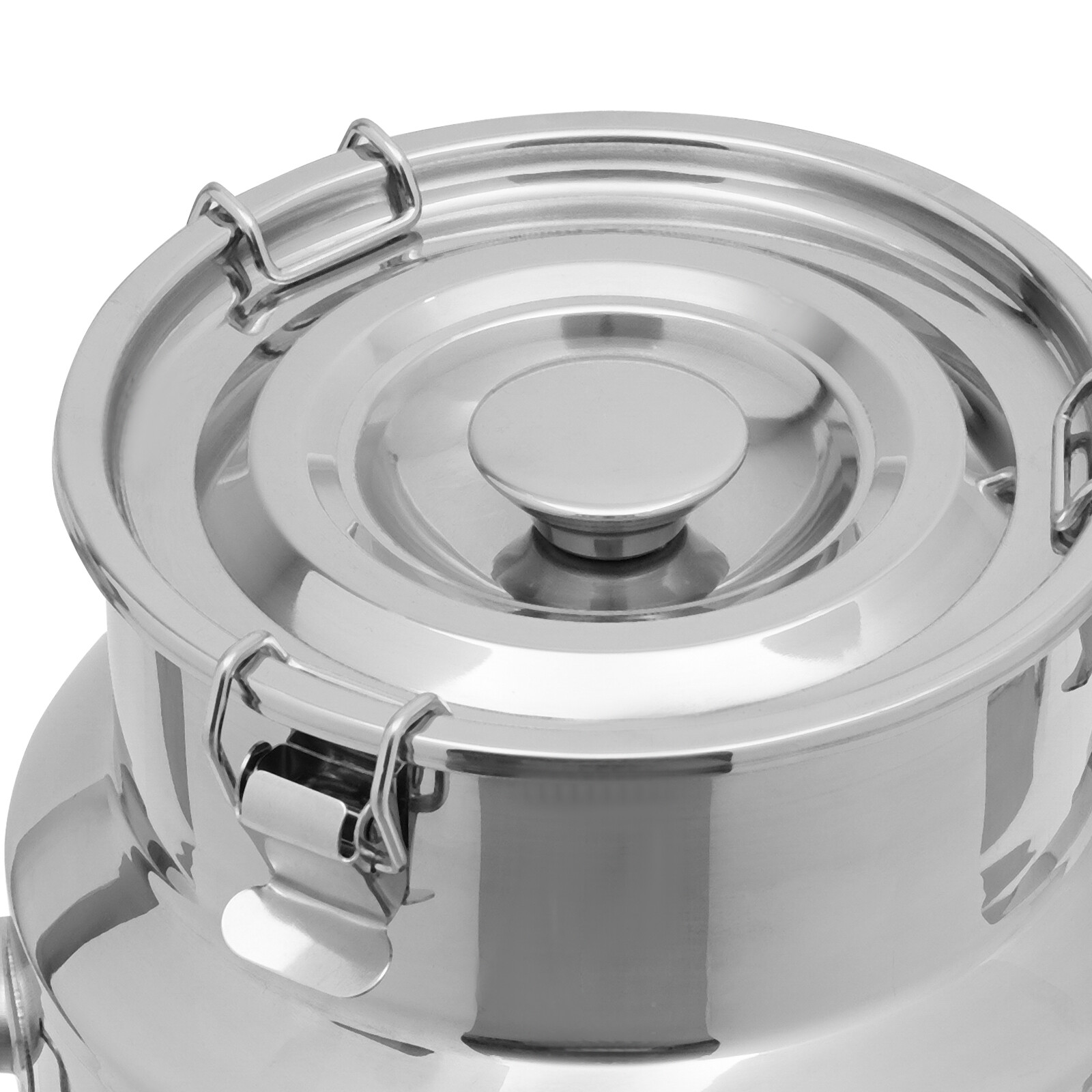 Beverage Drink Dispenser 304 Stainless Steel Milk Can Milk Transport Barrel