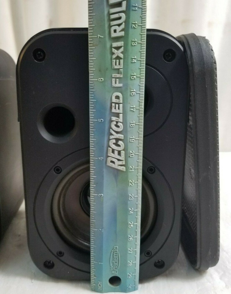 Pair LIFELINE 4.5" x 7" Amplification System Speakers