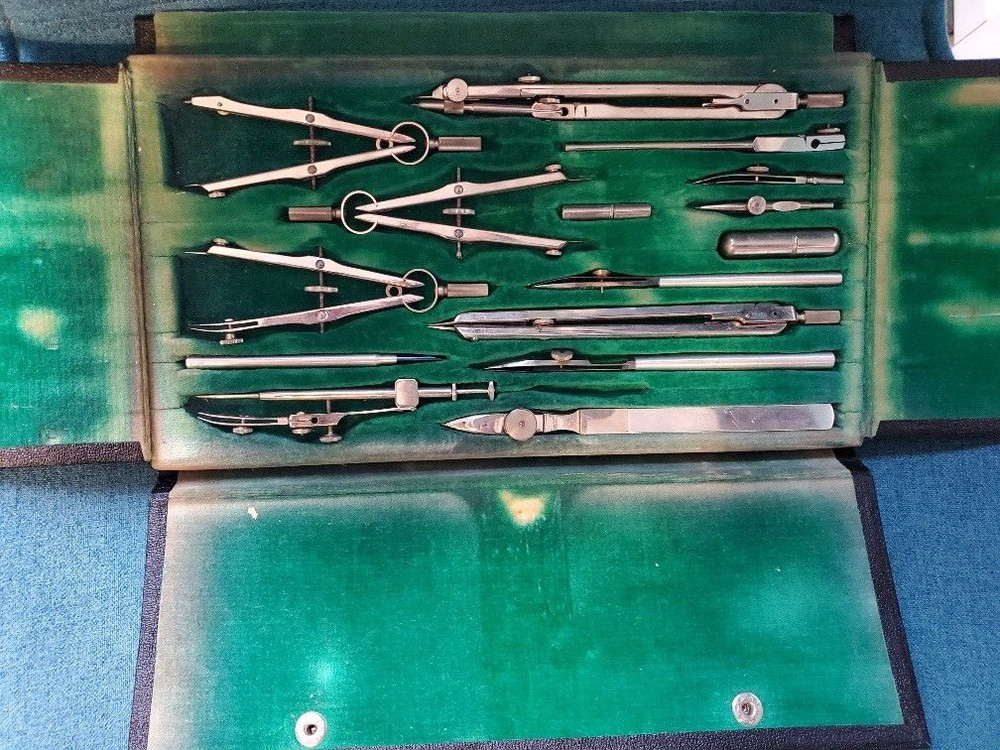 Vintage Tower Engineering Drafting Tool Kit