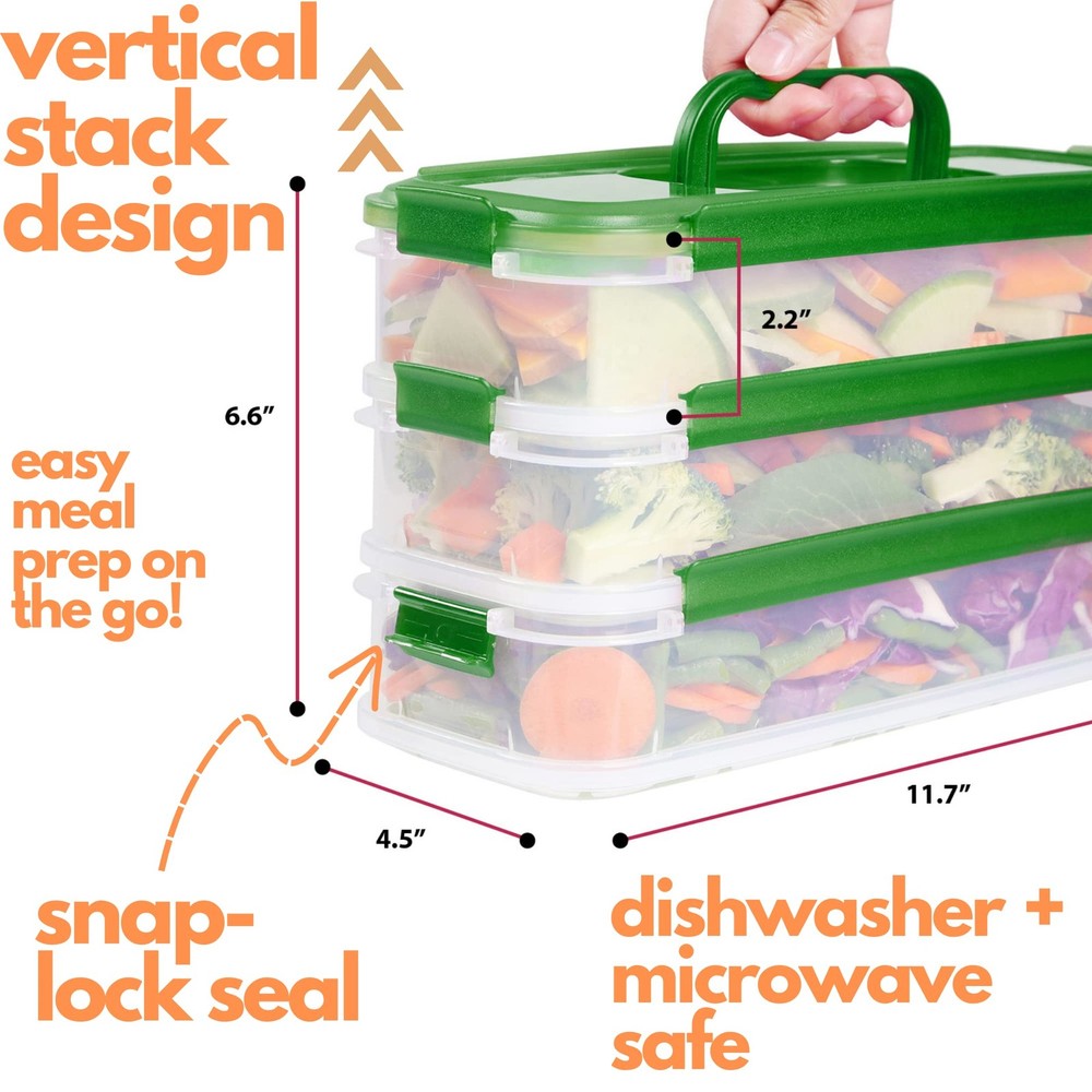 Smart Bamboo Cutting Board With Containers Locking Lid and Built-in GRATER. E...