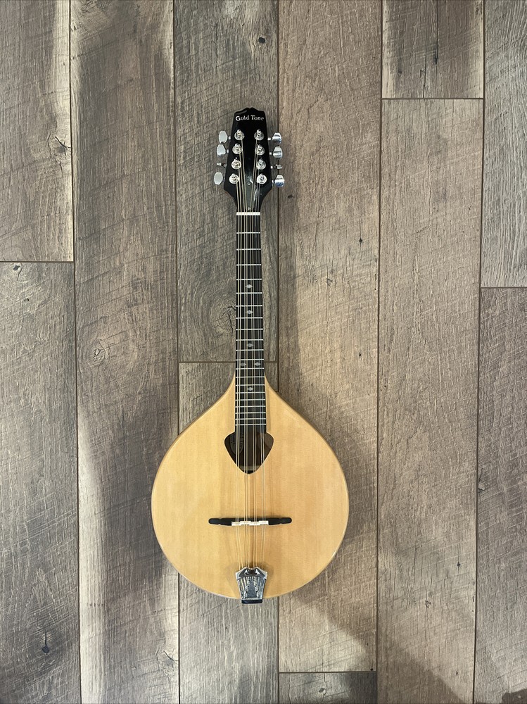 GOLD TONE 8-STRING SOLID SPRUCE MANDOLA w/ BAG ~ VIOLA MANDOLIN LUTE