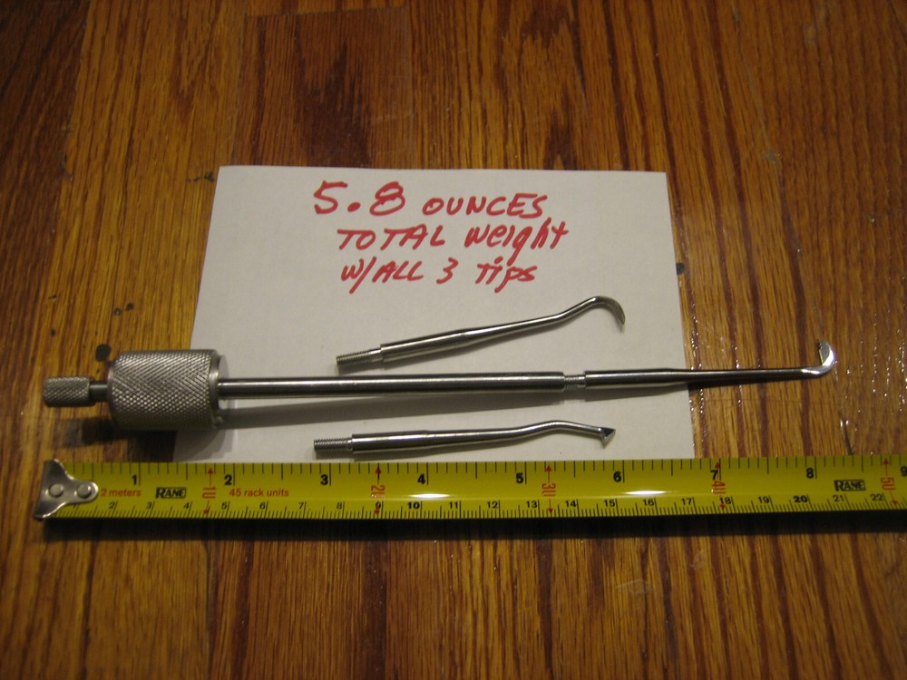 Mini Slide Hammer,Mini-Micro Slide Hammer/Gear Puller,w/ 3 asst' tips