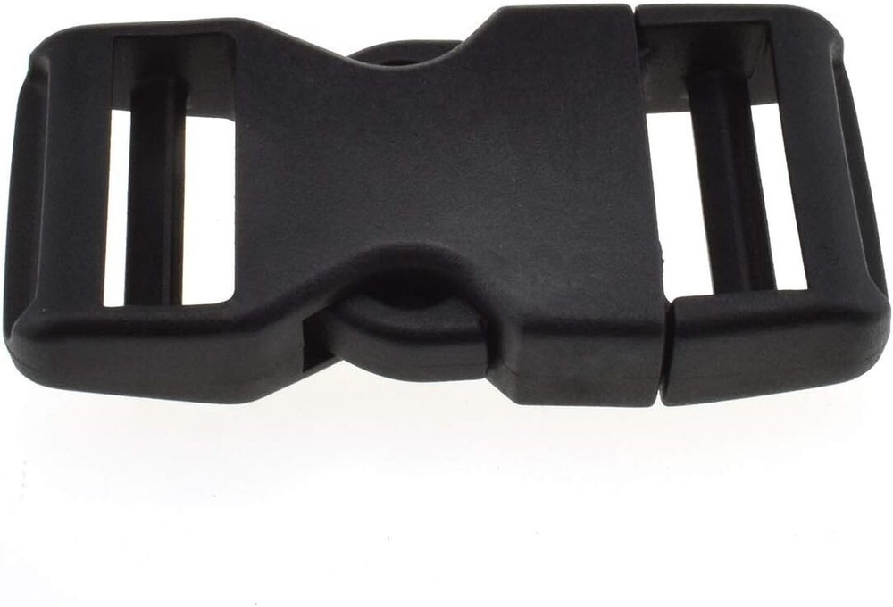 6Set Buckles for Nylon Webbing Straps 1", Quick Side Release Plastic Buckles Cli