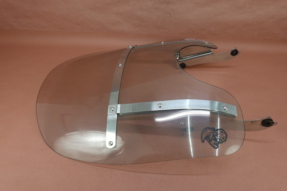 2000-2006 Harley Davidson FLSTFI Fat Boy WINDSHIELD WIND SCREEN - SEE PHOTOS