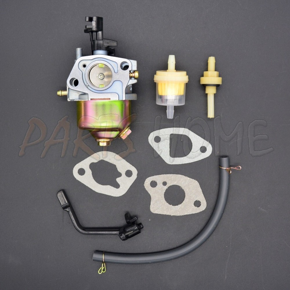 WISDOM P19 Gas Engine Generator Go Kart Carburetor (Type A) With Gaskets Kit