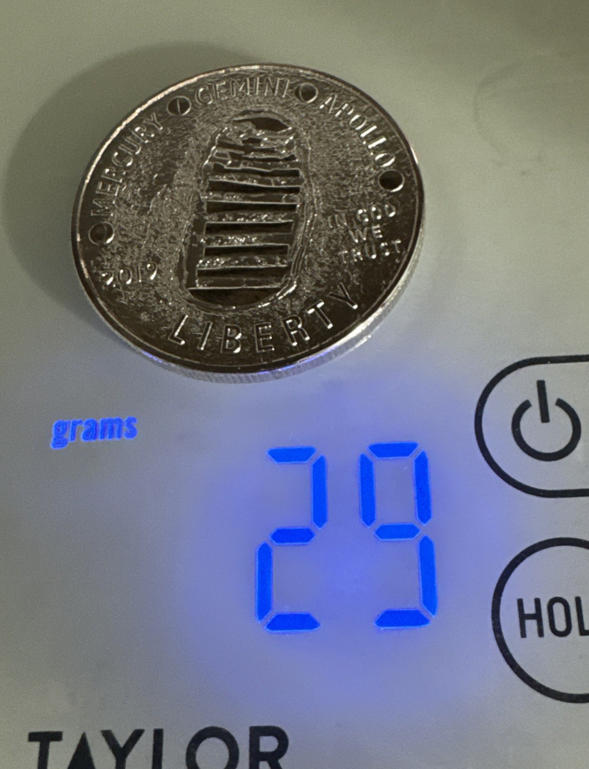 50th Apollo 11 Moon Armstrong Landing Anniversary Commemorative Coin