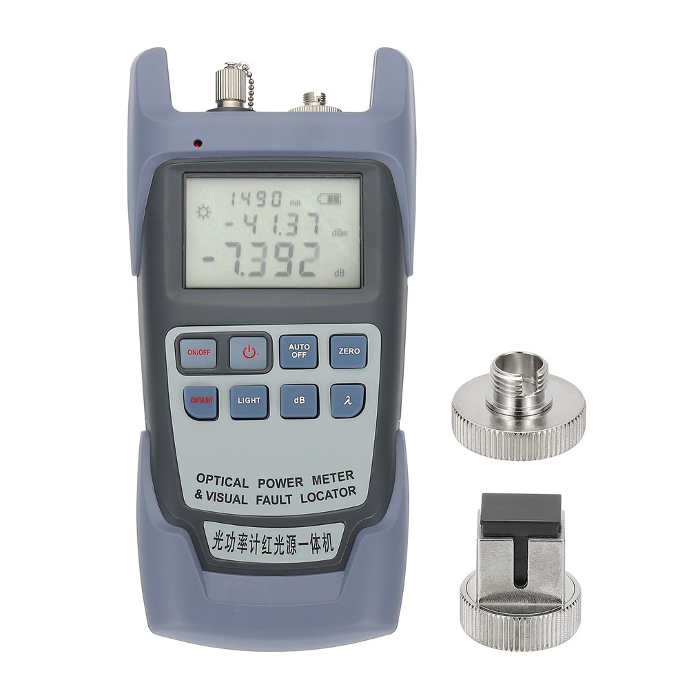 Fiber Optic Cable Tester, 60MW Visual Fault Locator Optical Power Meter