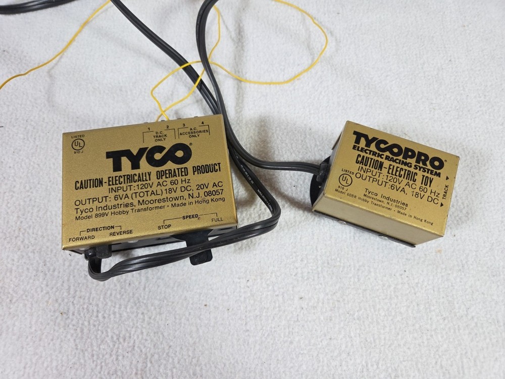 Tyco 899V & 608R Hobby Transformers Tested