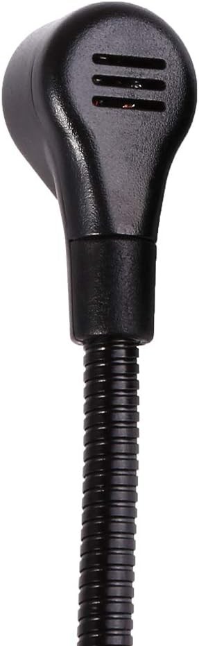 Smays Detachable 3.5mm Microphone - Aux Mic for Headphone Jack, Plug-in Black