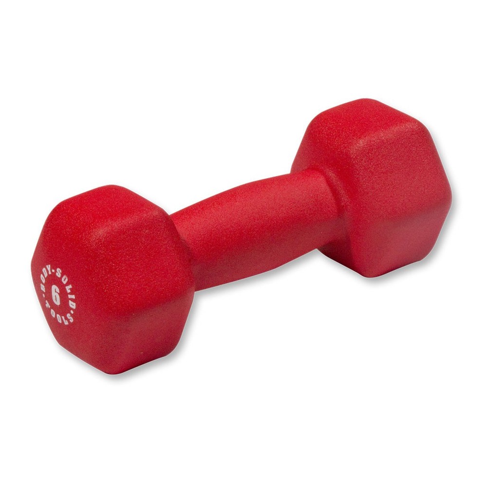 Body-Solid 50 Pair Neoprene Dumbbell Package with Rack