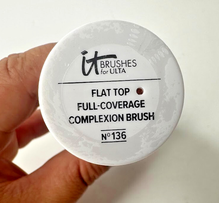 IT Brushes for Ulta Flat Top Full Coverage Complexion Brush # 136 Authentic New