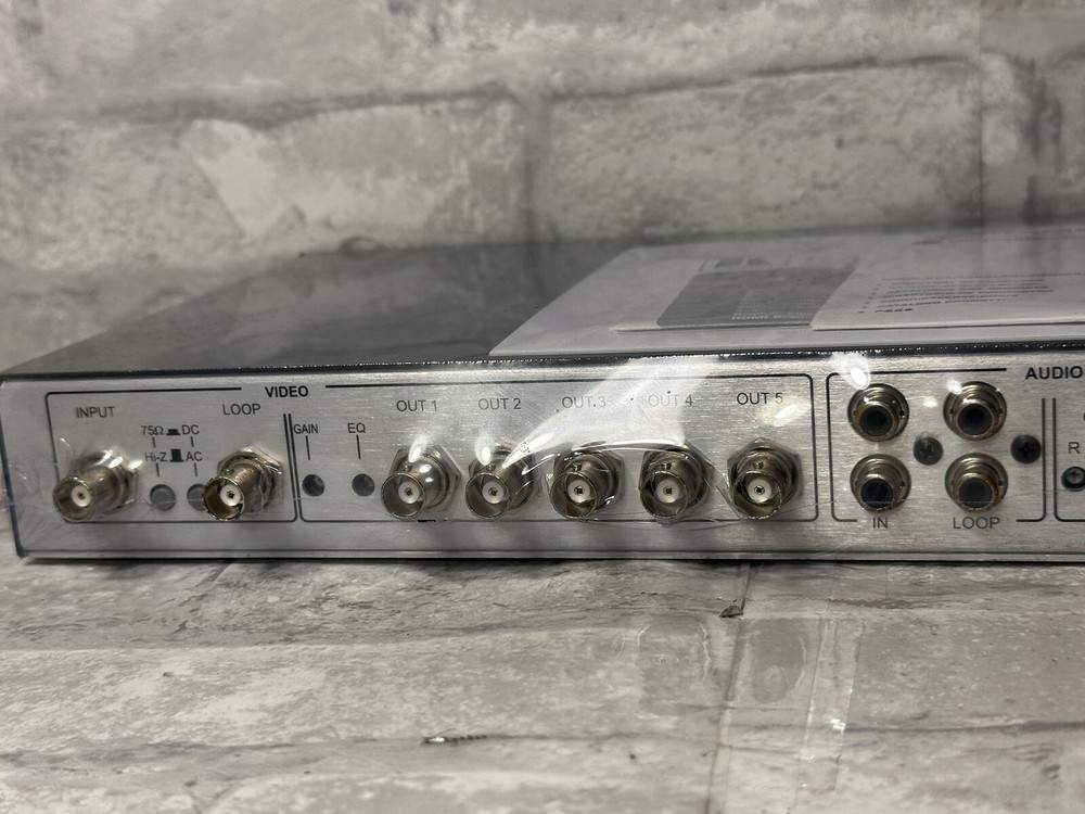 Kramer Vídeo Audio Distribution Amplifier 00-VM - 5DS