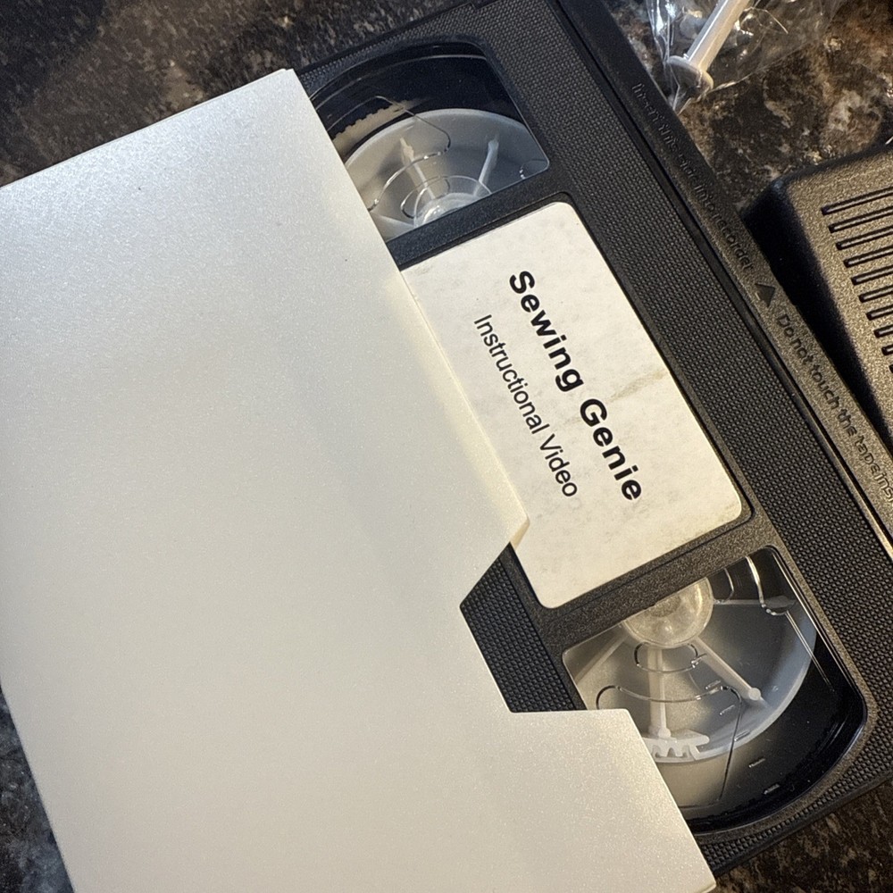 Sewing Genie Mini Sewing Machine With Bonus Mini-Stitcher EUC