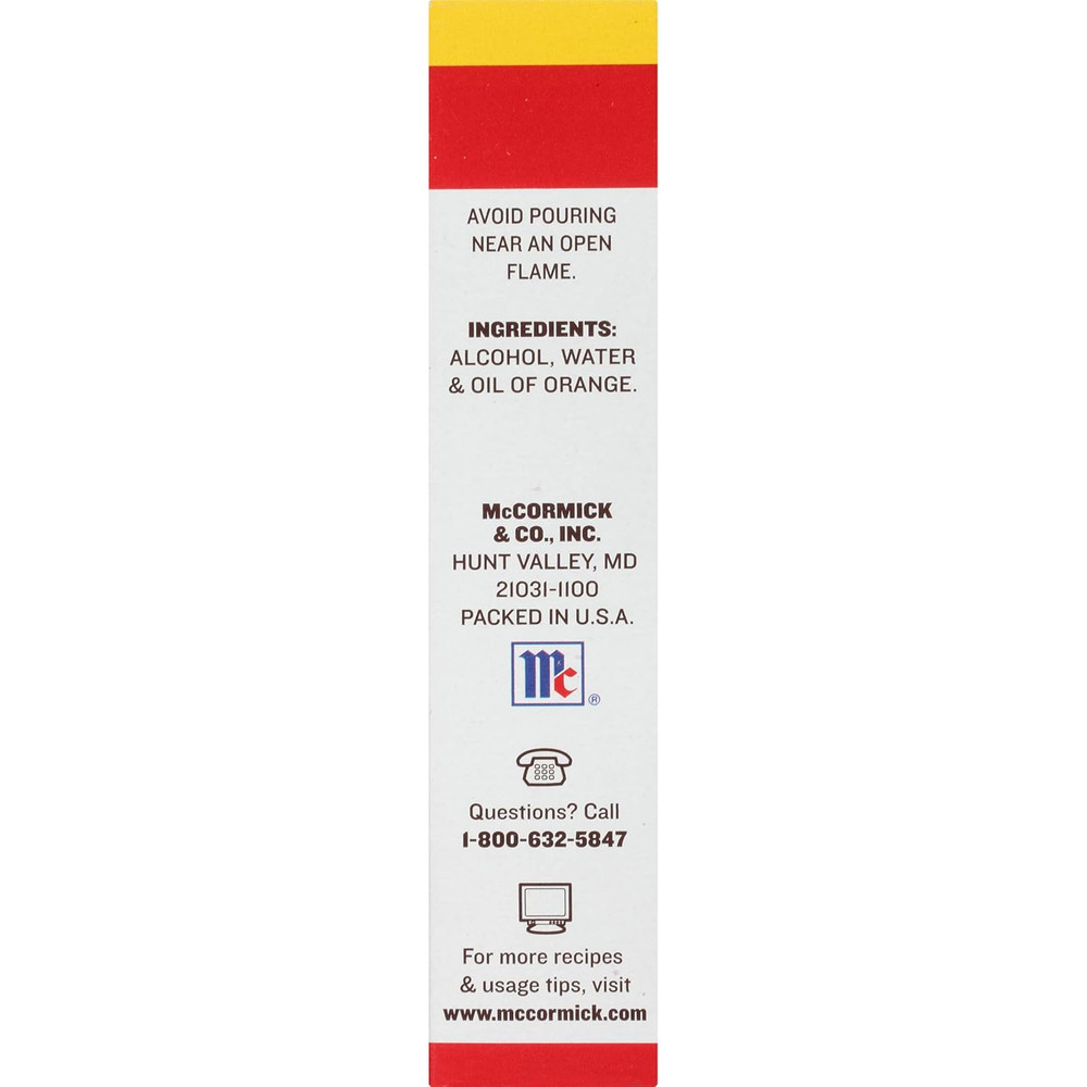 Pure Orange Extract, 2 Fl Oz