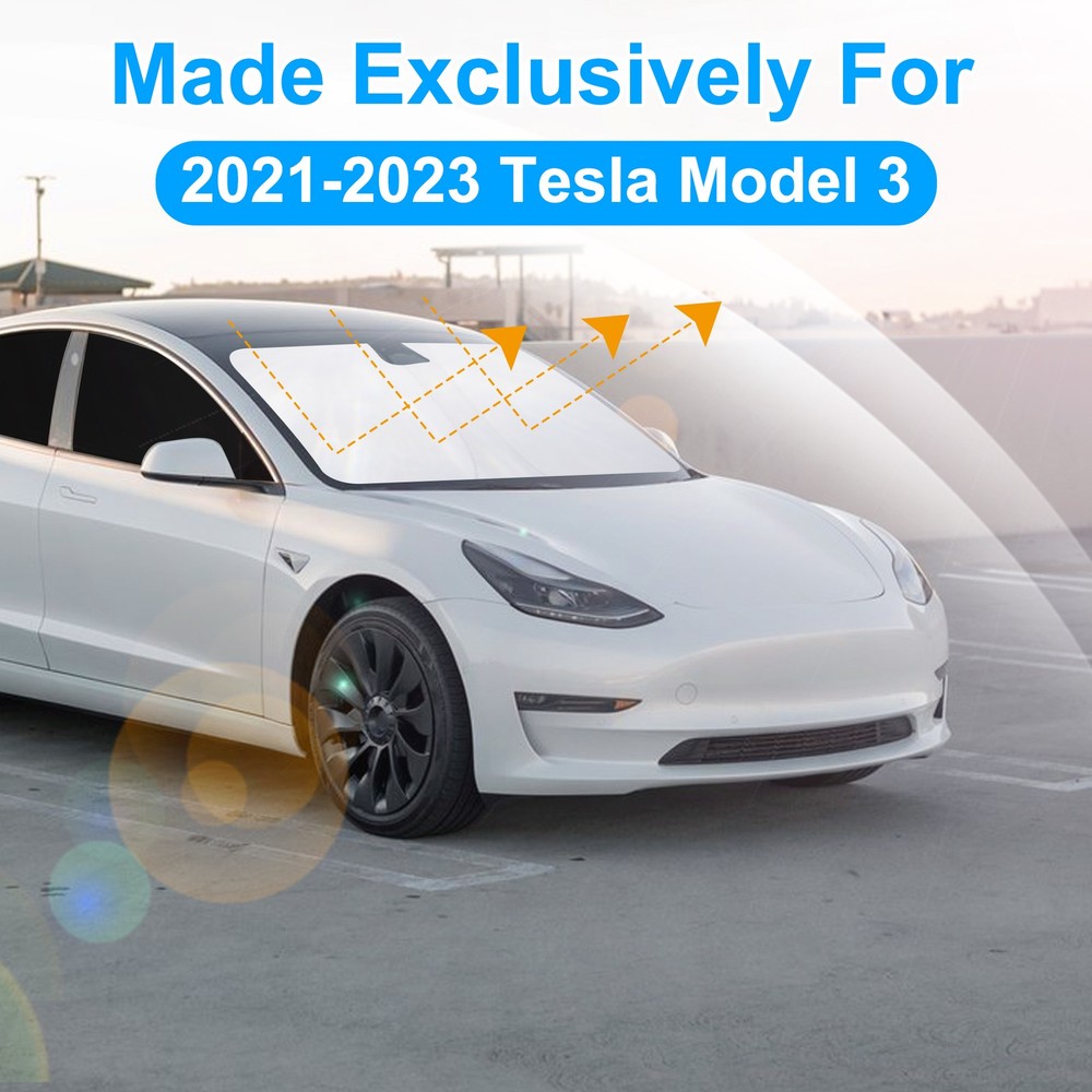 Side Windows Front Windshield Privacy Full Sunshade For Tesla Model 3 Highland