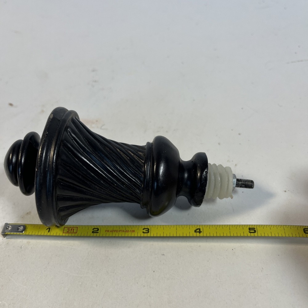 Vintage Brass Twisted Design Bottle Stopper 5”