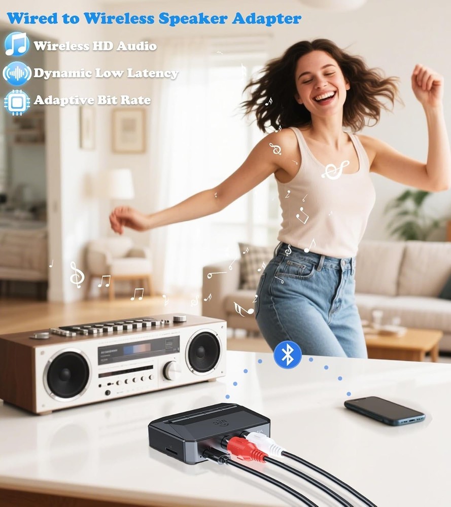 Best Bluetooth RCA Adapter: Instant Wireless Upgrade for Vintage Audio Systems