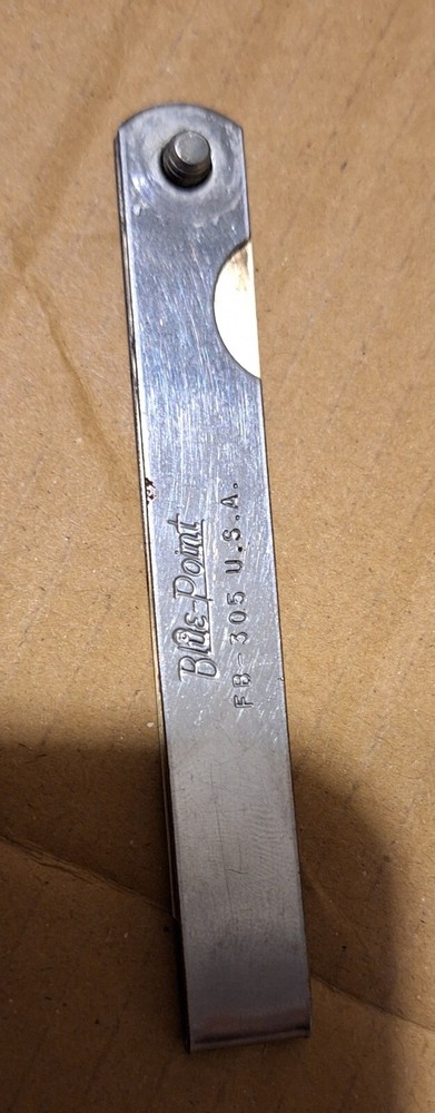 Blue Point Tools Brass Feeler Gauge