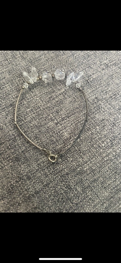 Vintage Borealis Thin Crystal Bracelet Statement