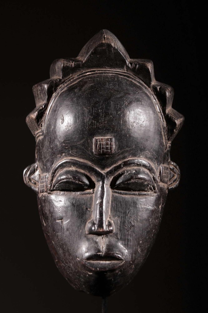 African Mask Baoulé 1900