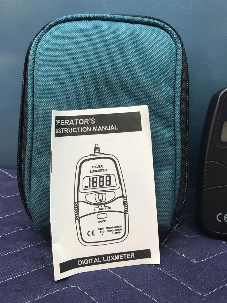 MASTECH MS6610 Lux Light Meter Digital Luxmeter