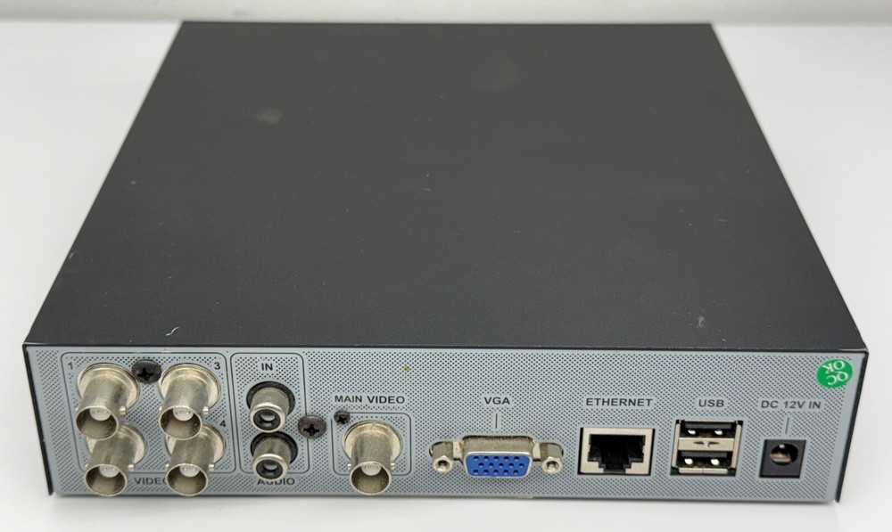Wirepath WPS-100-DVR-4CH 4 Channel Security Camera Surveillance Box UNTESTED