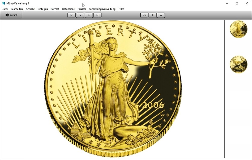 GS Coin Manager 5 Software Program to Manage Your Coin Collection