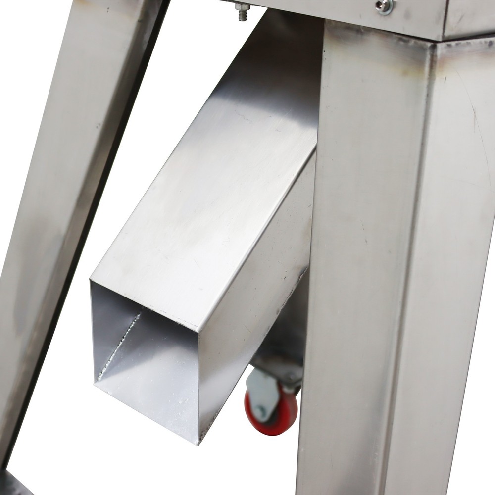Stainless Steel Multi-functional Roller Crusher Malt Crushing Machine 110V 1HP