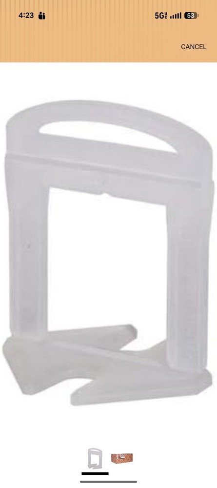 Rubi Tools Delta Tile Leveling System 1/16" (1.5MM) 400 Count