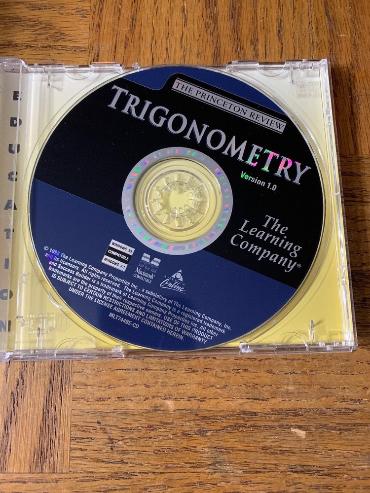 The Princeton Review Trigonometry PC Cd