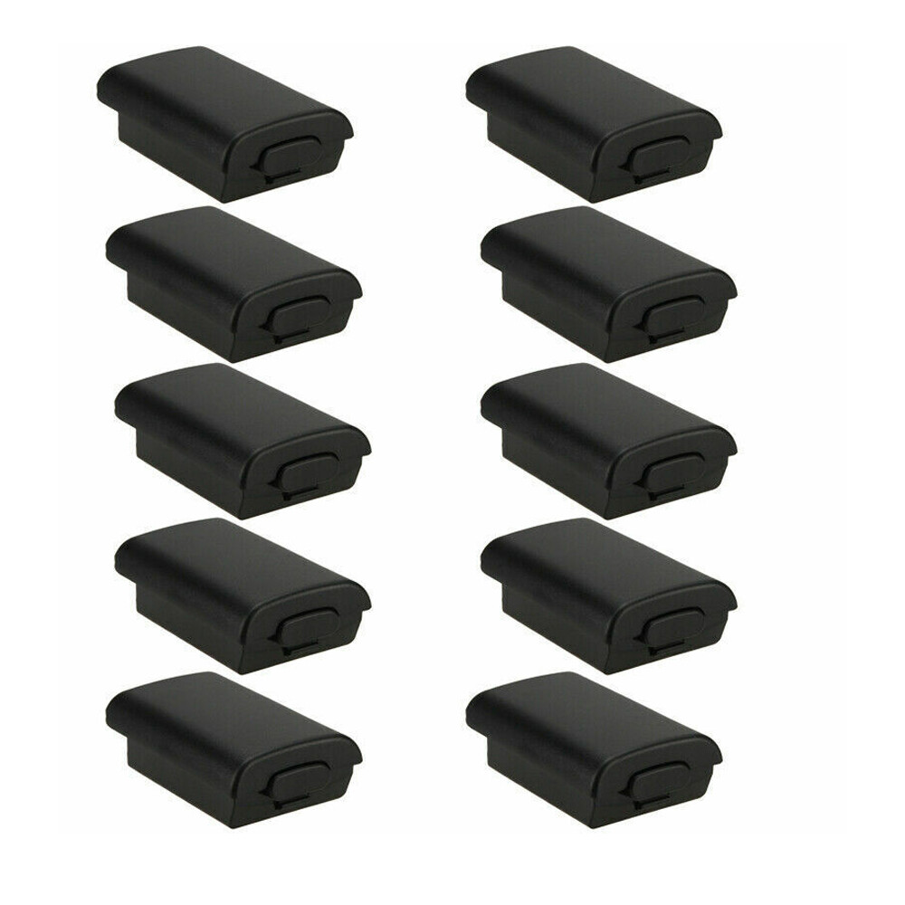 Black AA Battery Back Cover Case Shell Pack For Xbox 360 Wireless Controller 60X