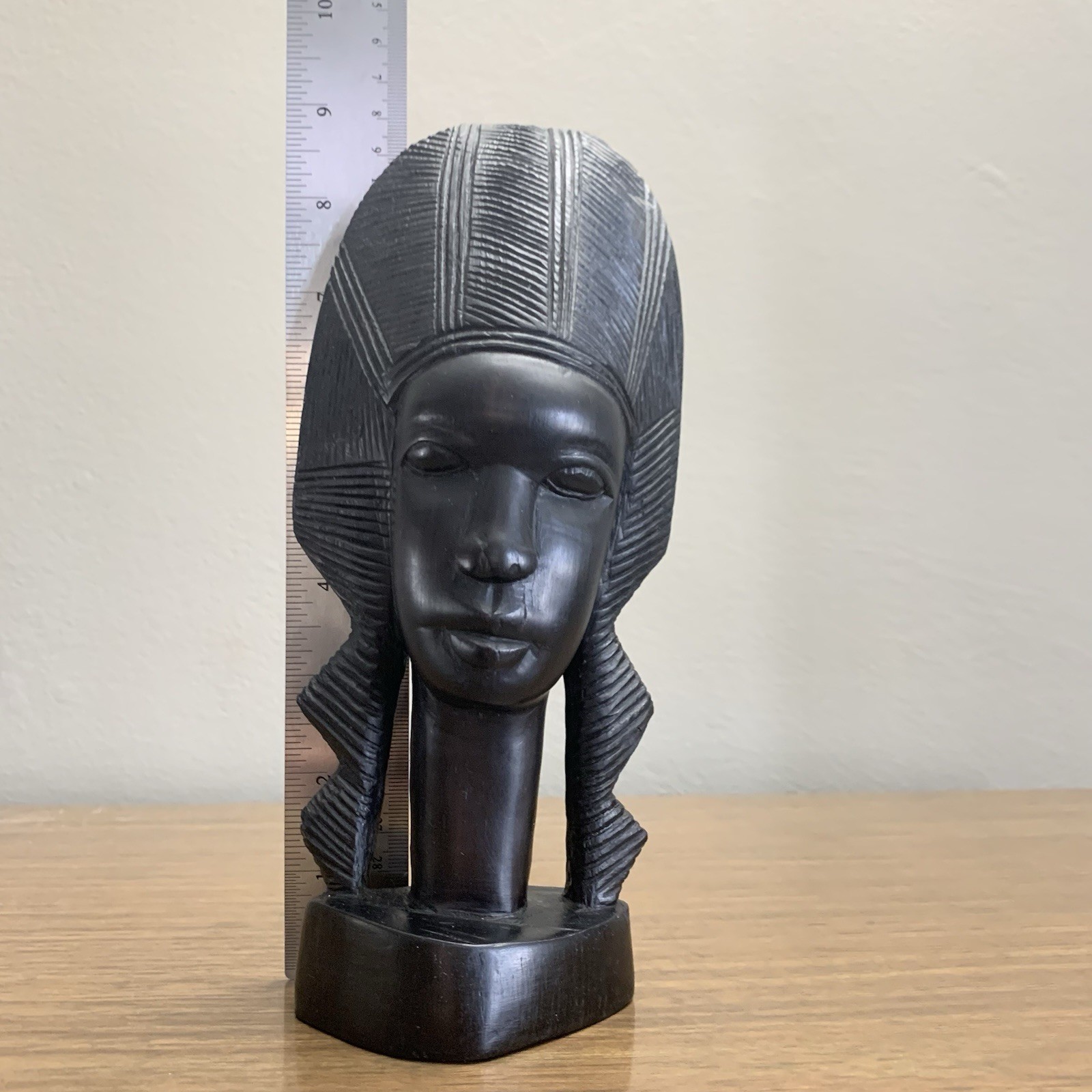 Hand Carved African Ebony Wood Sculpture