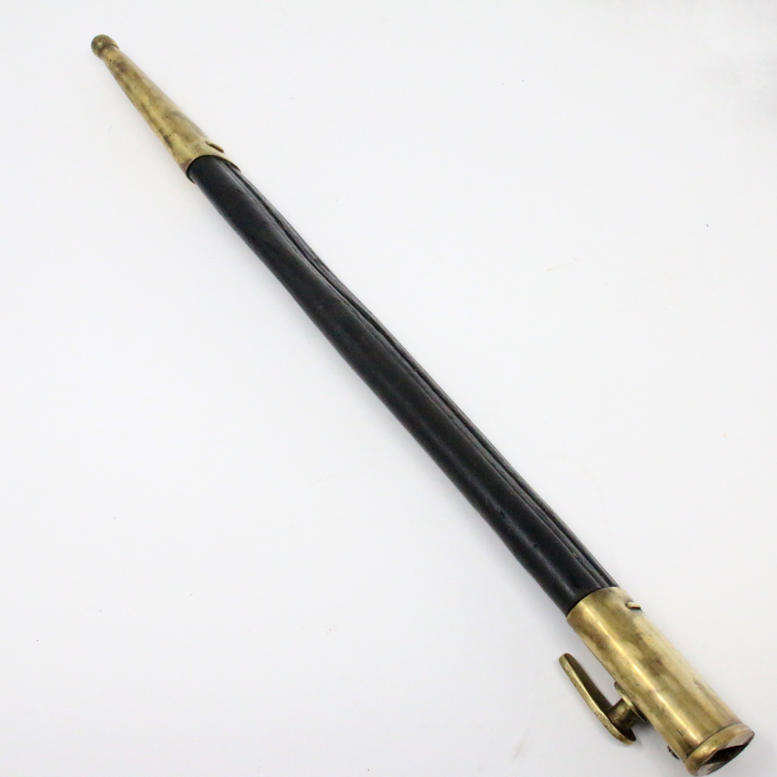 Argentine M1909 Mauser Bayonet Hooked WKC Solingen Matching # Leather Scabbard A