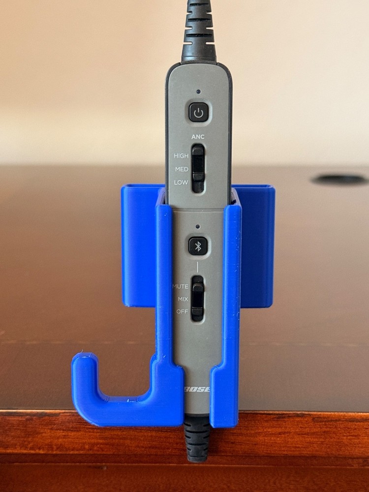 Bose Proflight Headset and Controller holder mount for Airbus