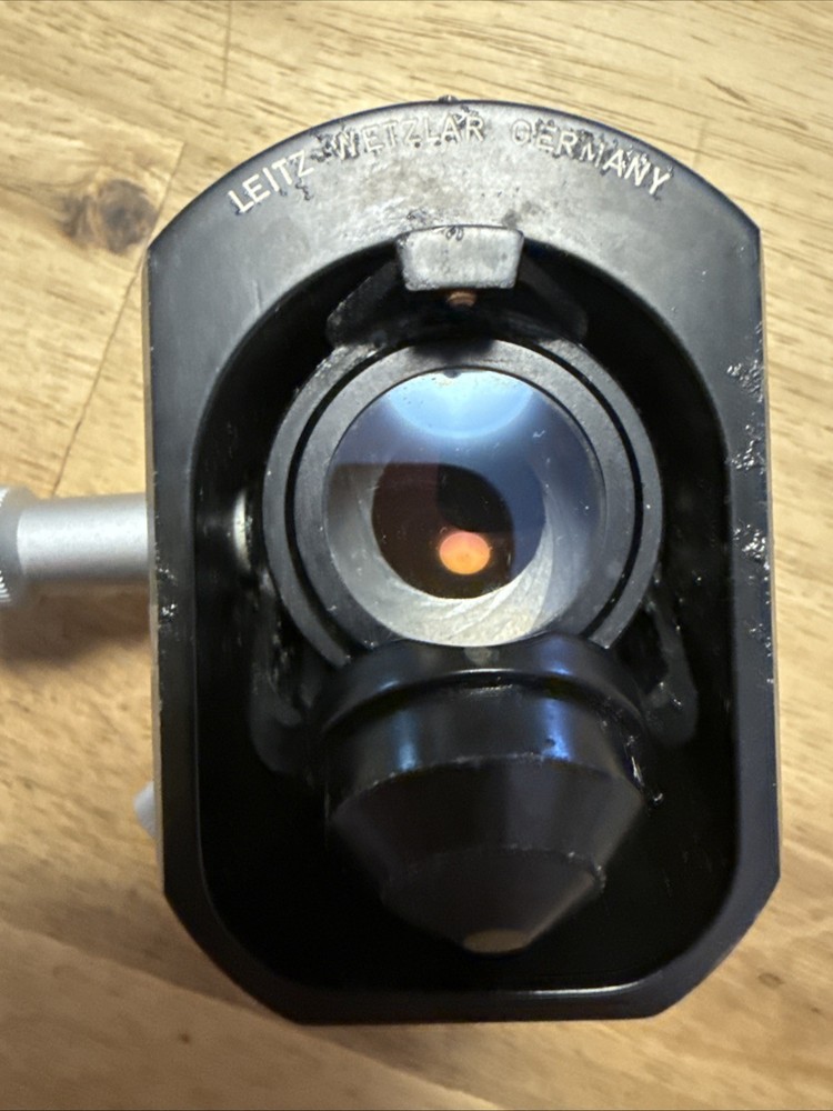 LEITZ WETZLAR Flip CONDENSER IRIS MICROSCOPE PART