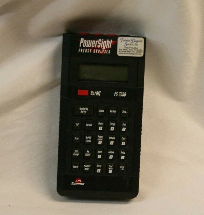 [USED] Summit PS-3000 Energy Analyzer + NIST Calibration Certificate