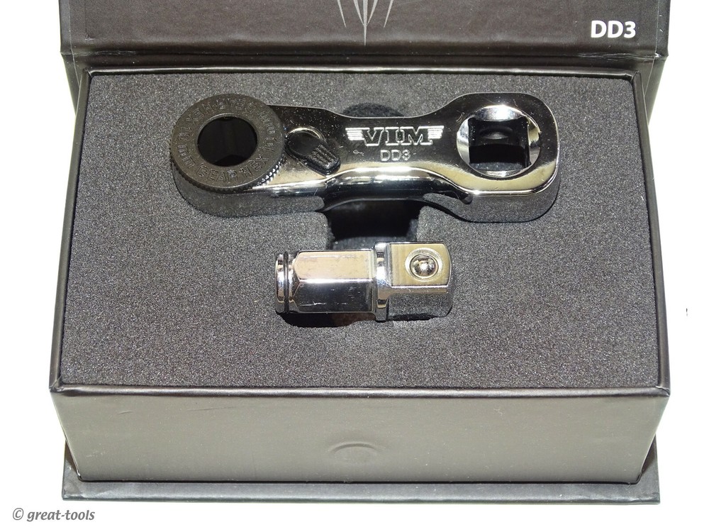 VIM TOOLS MINI RATCHET – 3/8” drive – micro tool – automotive hand tool