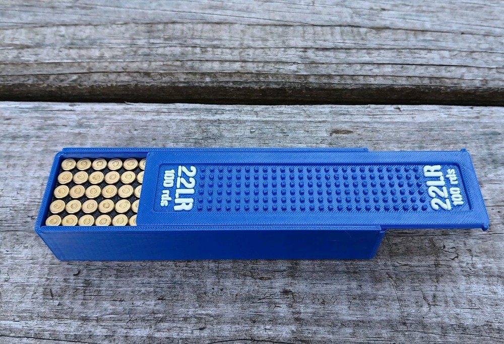 22LR Ammo Box 100rd Capacity (3 Pack)
