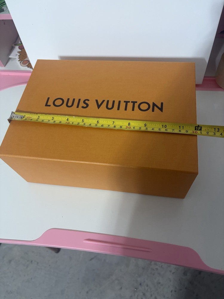 Louis Vuitton Orange Solid Large Rectangle Cardboard Gift Box, Contemporary