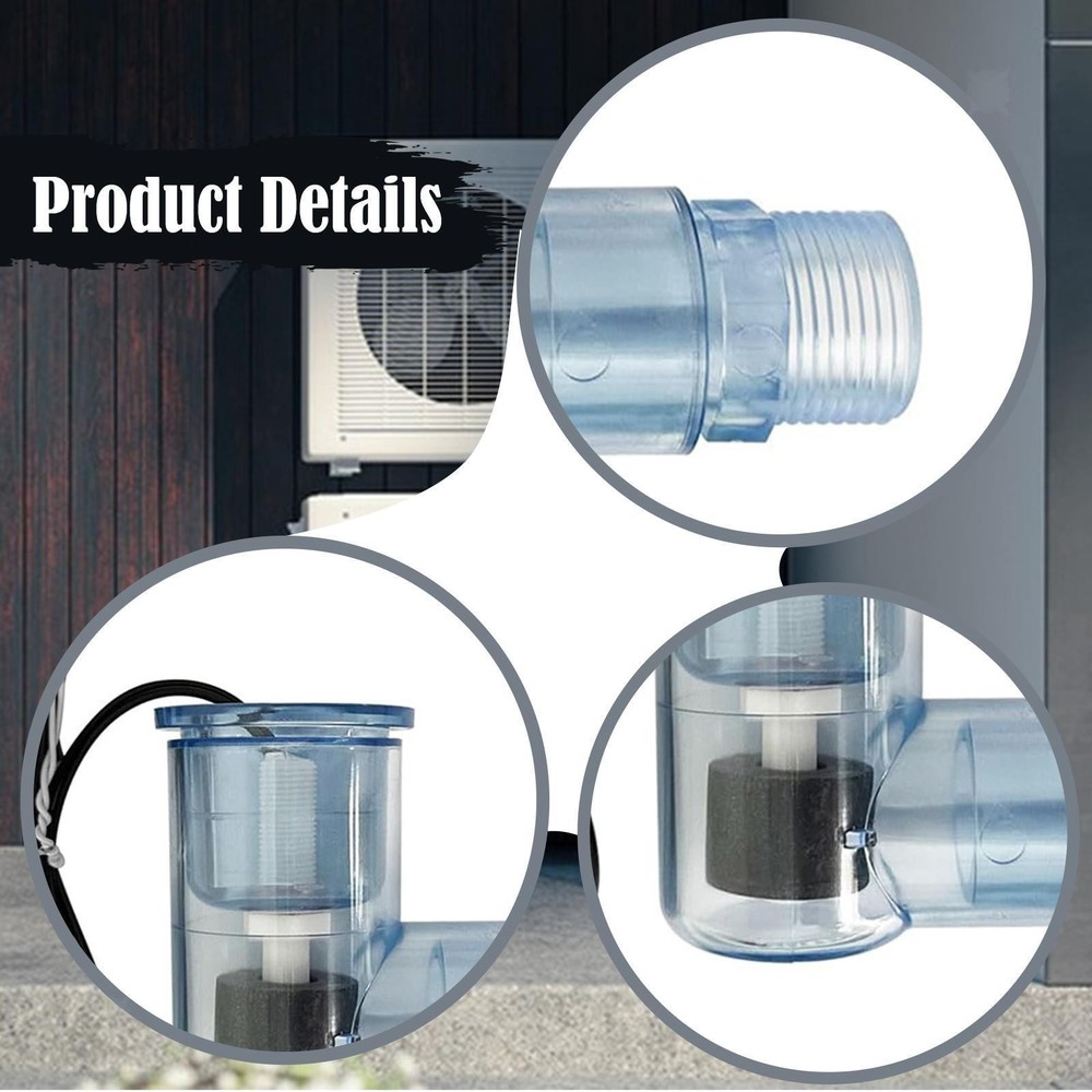 Float Switch for HVAC Easy to Install Reliable Replacement Condensate Overflow
