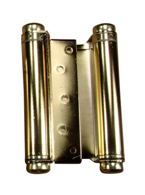 Adjustable Double Action Spring Hinge, Saloon, Swinging or Cafe 6 Inch Brass