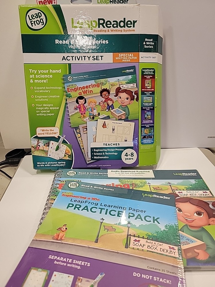 Open LeapReader Read & Write Series Writing- Science 4-8 Years