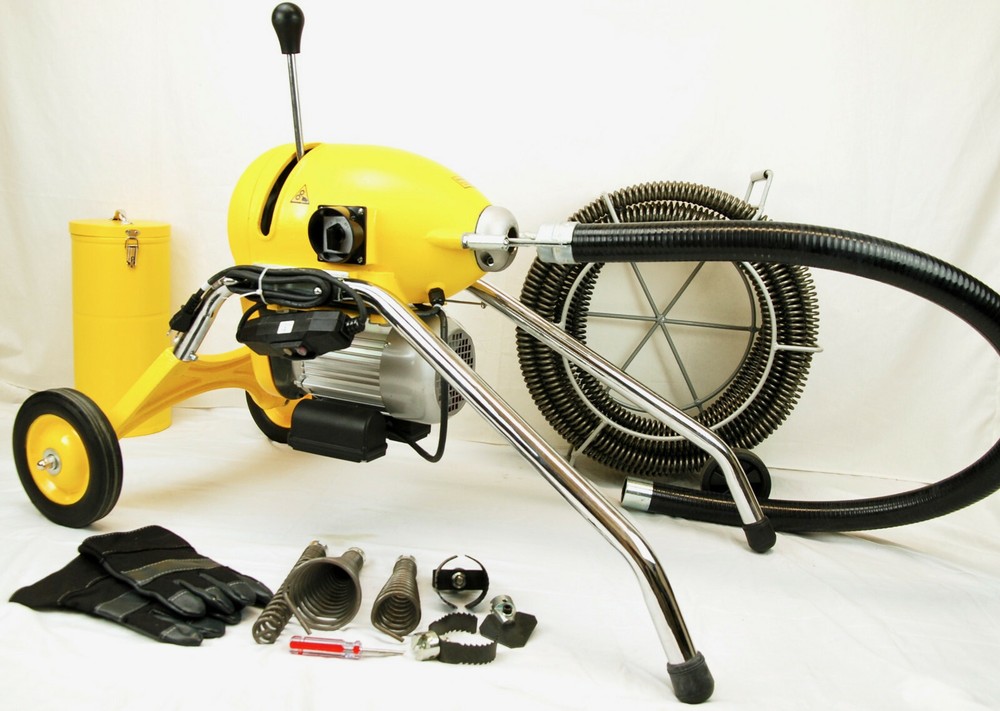 BLUEROCK ® SDS200 2"-8" Sectional Drain Clean Machine Snake Kit