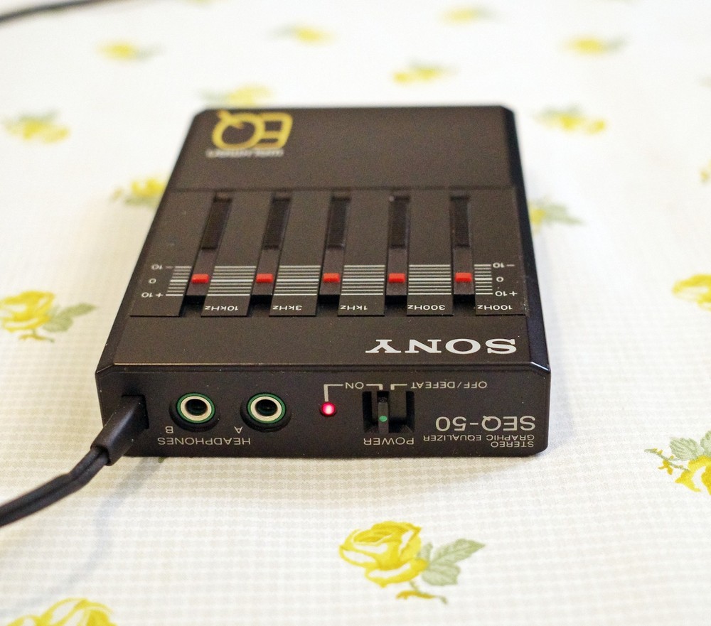 Sony SEQ-50 Walkman EQ Stereo Graphic Equalizer