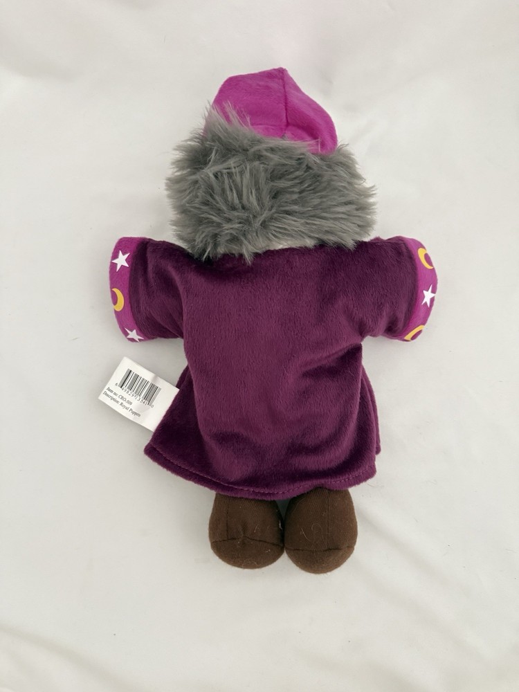 Constructive Playthings Royal Puppets Wizard Plush Stuffed Toy Hand Puppet