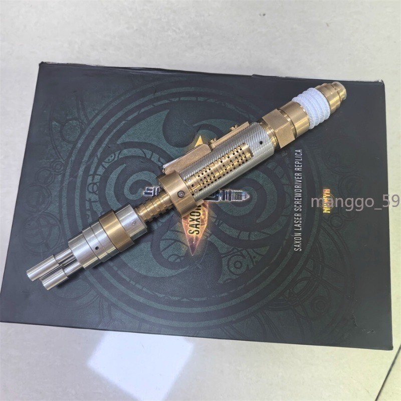 Cosplay Doctor Who Master Metal Laser Screwdriver Props LED Light Hallowmas Gift