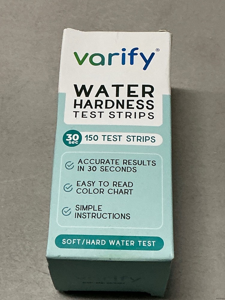 Varify Water Hardness Test Kit - Water Testing Kit (150 Stri