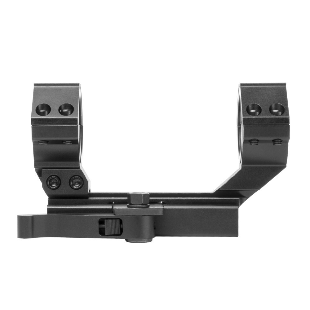 NcSTAR MARCQ Adjustable Cantilever Quick Release Rifle Scope Ring Mount Black