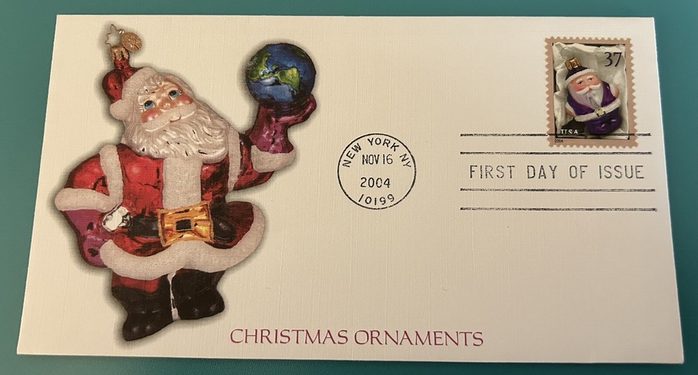 Christmas Ornaments 2004 First Day Cover
