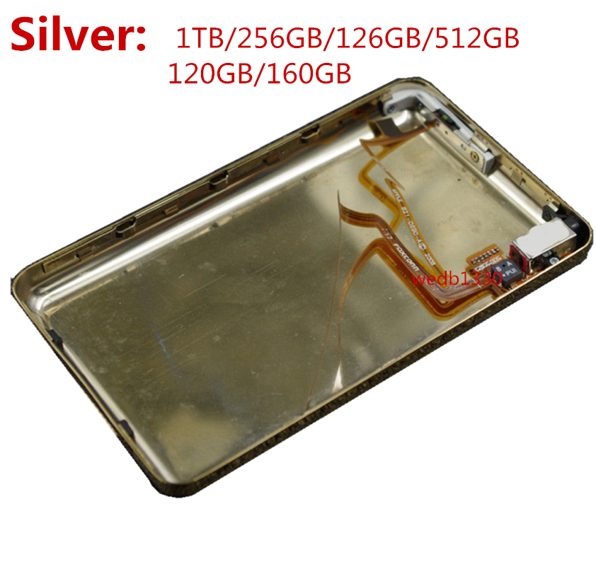 Thick Thin Back Case Housing Audio Jack Hold Switch for iPod Classic & video